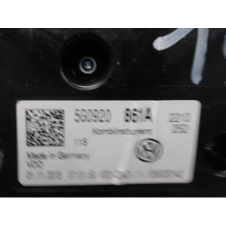 Compteur VOLKSWAGEN GOLF 7 Photo n°1