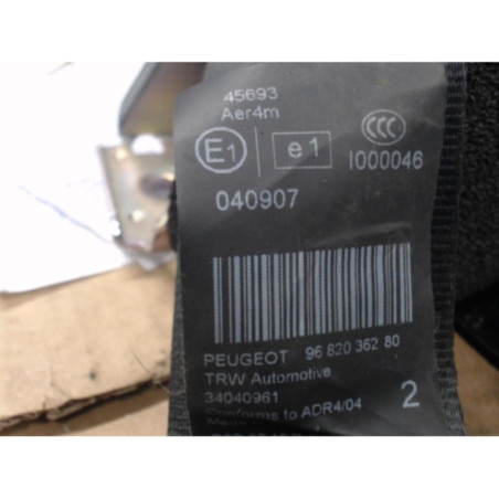 Ceinture arriere gauche PEUGEOT 3008 1 Photo n°1