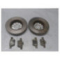 Paire de disques arriere (freinage) VOLKSWAGEN GOLF 7