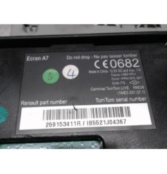 Autoradio d'origine RENAULT MEGANE 3