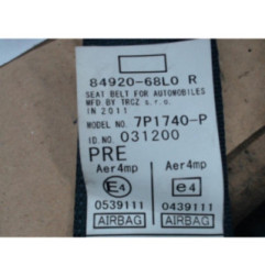 Ceinture avant droit SUZUKI SWIFT 4 Photo n°1