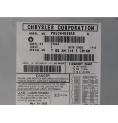 Autoradio d'origine JEEP GRAND CHEROKEE 2 Photo n°9