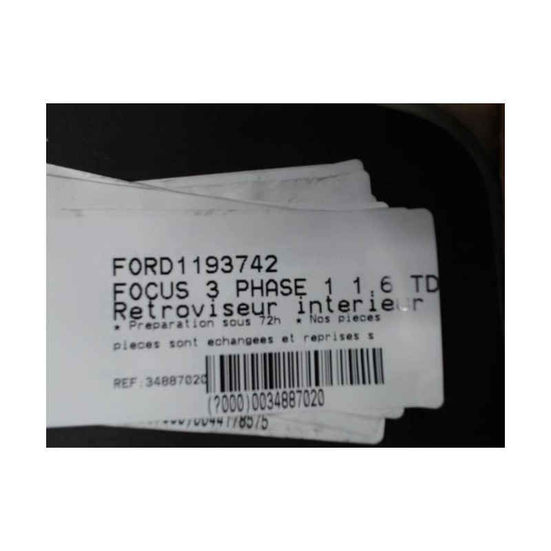 Retroviseur interieur FORD FOCUS 3