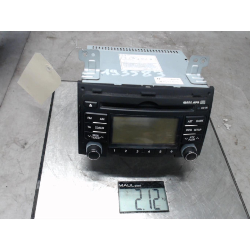Autoradio d'origine HYUNDAI I 30 1