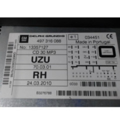 Autoradio d'origine OPEL CORSA D Photo n°4