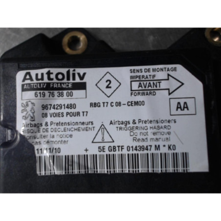 Boitier air bag PEUGEOT 308 1