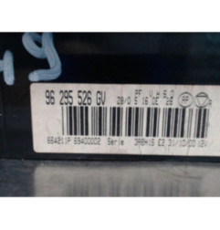 Commande chauffage PEUGEOT 607 Photo n°1