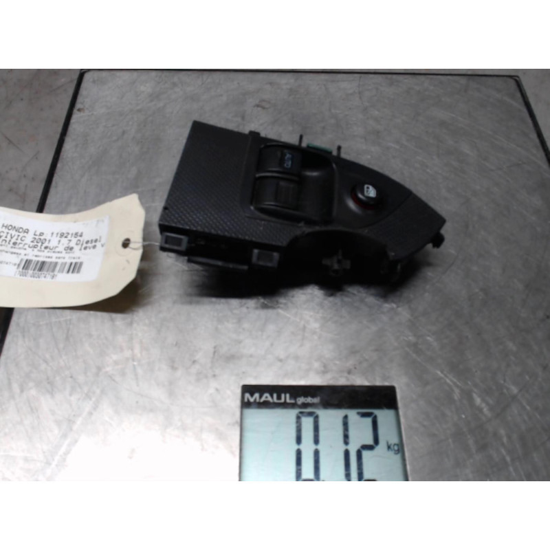 Interrupteur de leve vitre avant gauche HONDA CIVIC 7