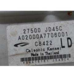 Commande chauffage NISSAN QASHQAI 1 Photo n°6