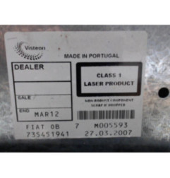 Autoradio d'origine FIAT BRAVO 2 Photo n°4