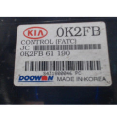Commande chauffage KIA CARENS 2 Photo n°5
