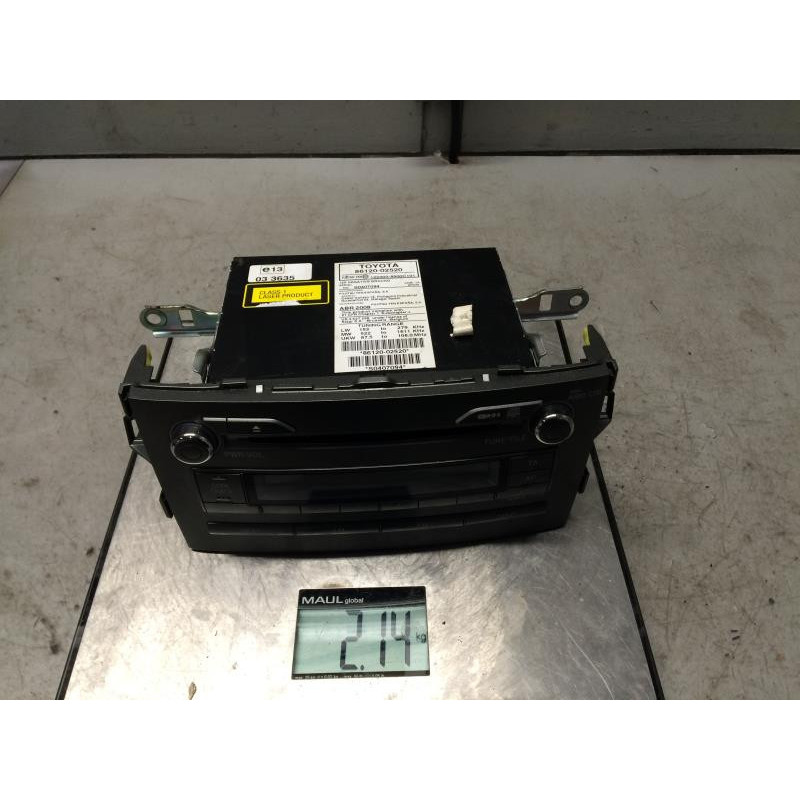 Autoradio d'origine TOYOTA AURIS 1