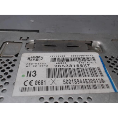 Autoradio d'origine CITROEN C3 1 Photo n°1