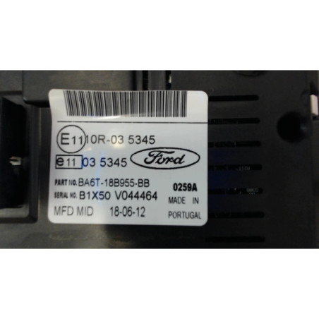 Afficheur FORD FIESTA 6