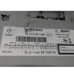 Autoradio d'origine RENAULT MEGANE 3 Photo n°4