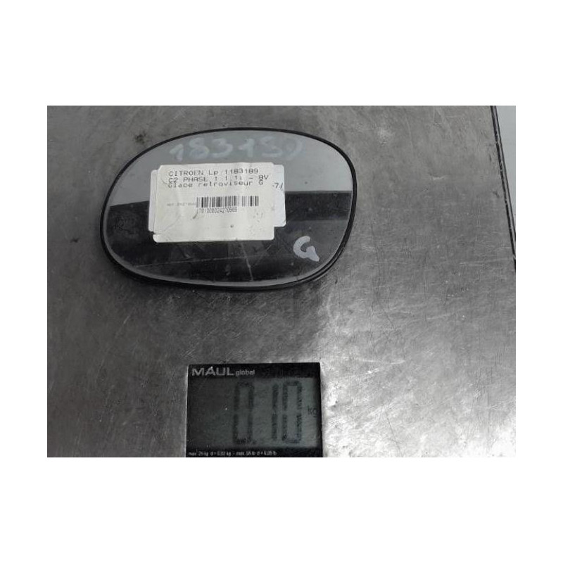 Glace retroviseur gauche CITROEN C2