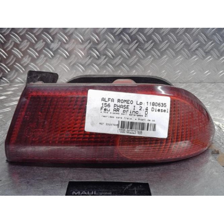 Feu arriere principal droit (feux) ALFA ROMEO 156 Photo n°1