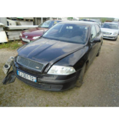 Optique avant principal gauche (feux)(phare) SKODA OCTAVIA 2 Photo n°6