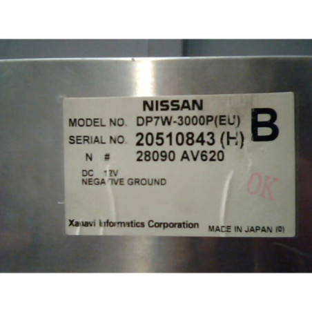 Ecran GPS NISSAN PRIMERA 3