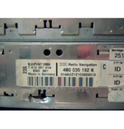 Autoradio d'origine AUDI A6 2 Photo n°3