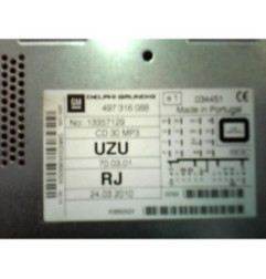 Autoradio d'origine OPEL CORSA D Photo n°4