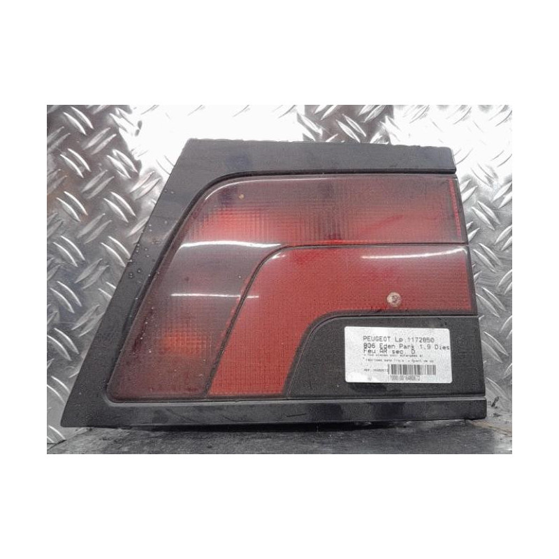 Feu arriere secondaire droit (feux) PEUGEOT 806