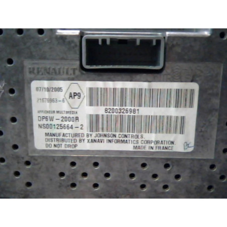 Ecran GPS RENAULT LAGUNA 2