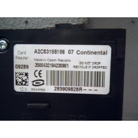 Lecteur de carte (neiman) RENAULT MEGANE 3