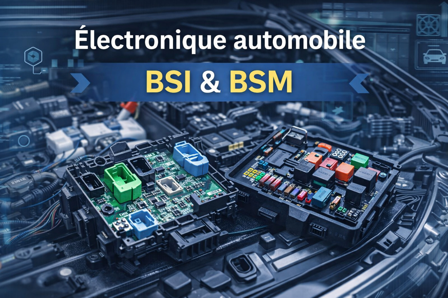 L’électronique automobile en plein essor : le rôle clé des boîtiers BSI et BSM
